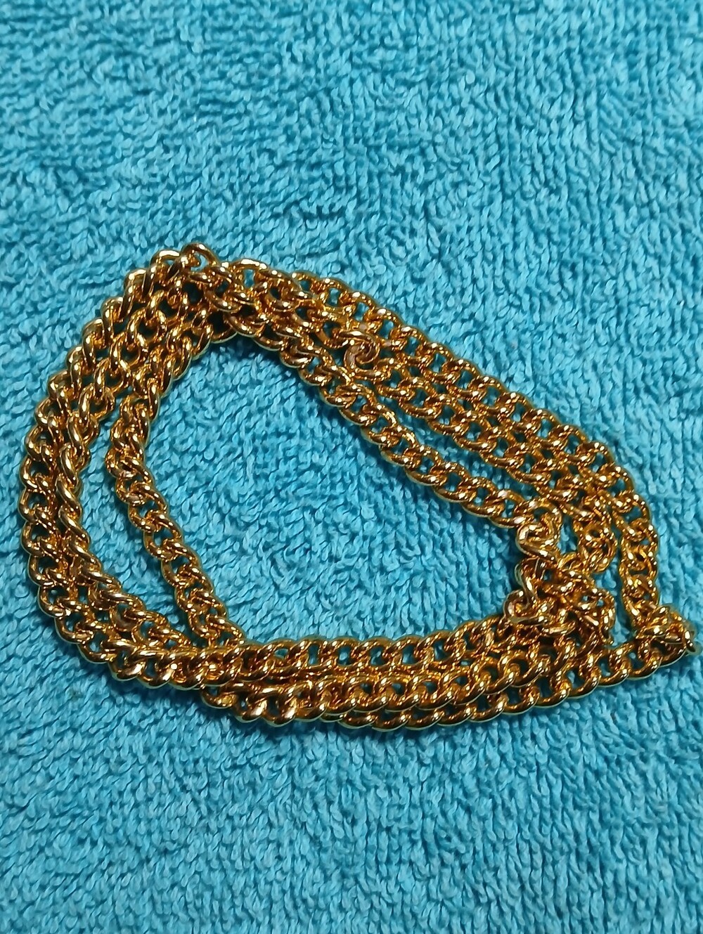 Set Of 3 Gold Chain Bracelets for Women - Classic Layered Link Design